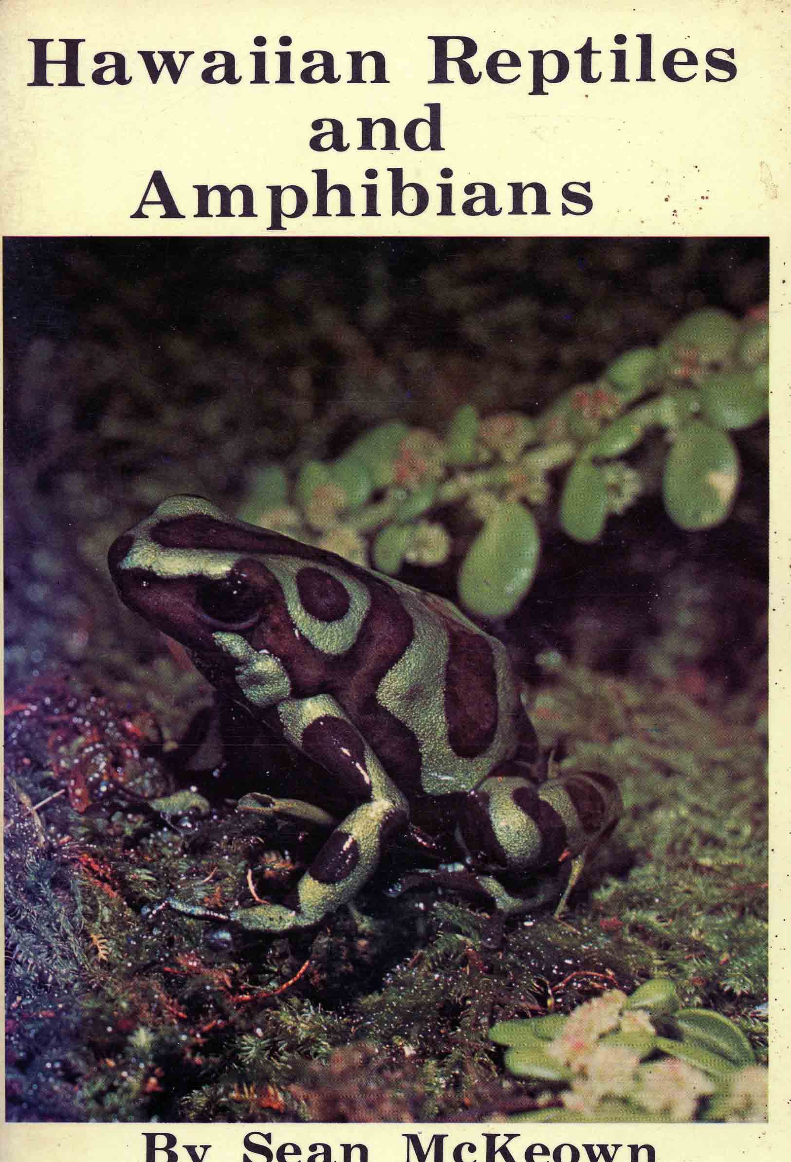 Image for Hawaiian Reptiles and Amphibians,